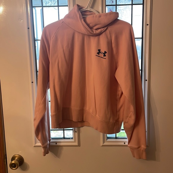 Under Armour Tops - Under Armour Cropped Cowl Neck Hoodie